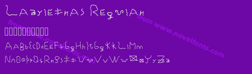 Lazyletras RegularPreview Lazyletras RegularPreview