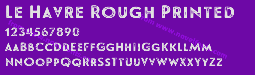 Le Havre Rough PrintedPreview Le Havre Rough PrintedPreview