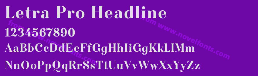 Letra Pro HeadlinePreview Letra Pro HeadlinePreview