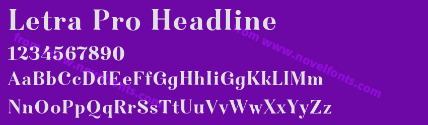 Letra Pro HeadlinePreview Letra Pro HeadlinePreview