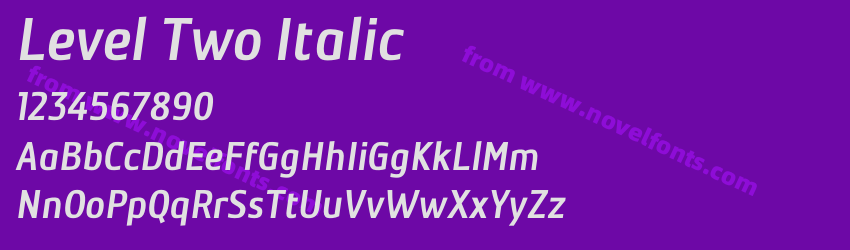 Level Two ItalicPreview Level Two ItalicPreview
