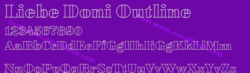 Liebe Doni OutlinePreview Liebe Doni OutlinePreview