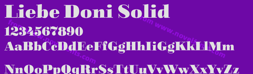 Liebe Doni SolidPreview Liebe Doni SolidPreview