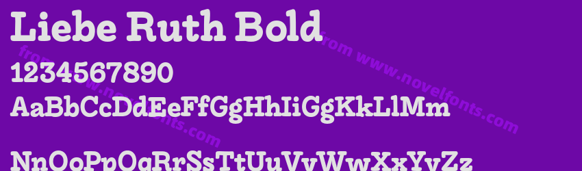 Liebe Ruth BoldPreview Liebe Ruth BoldPreview