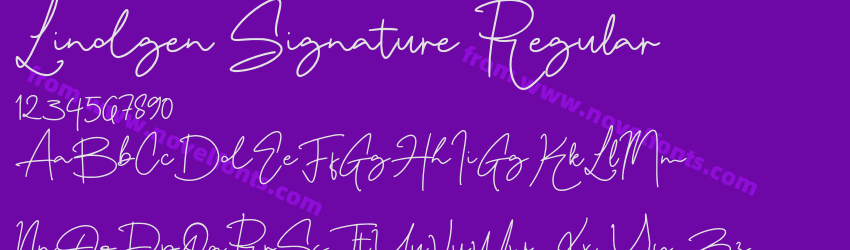 Lindgen Signature RegularPreview Lindgen Signature RegularPreview