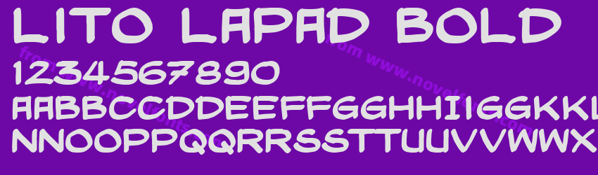 Lito Lapad BoldPreview Lito Lapad BoldPreview