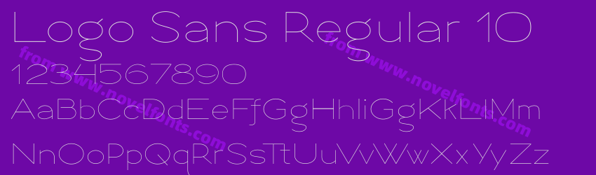 Logo Sans Regular 10Preview Logo Sans Regular 10Preview