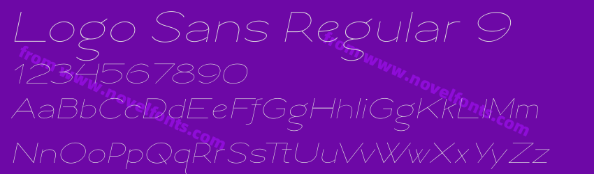 Logo Sans Regular 9Preview Logo Sans Regular 9Preview