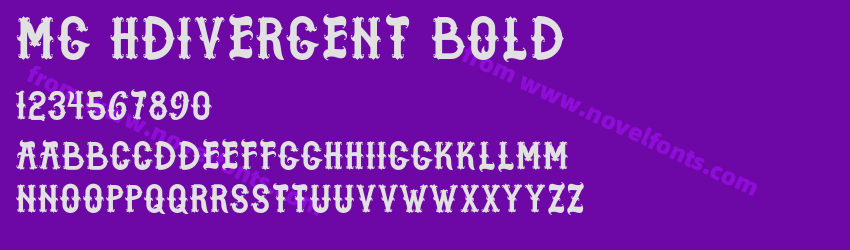 MG Hdivergent BoldPreview MG Hdivergent BoldPreview