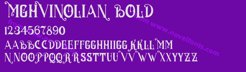 MGHVINOLIAN BoldPreview MGHVINOLIAN BoldPreview