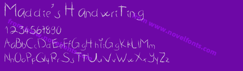 Maddie's HandwritingPreview Maddie's HandwritingPreview