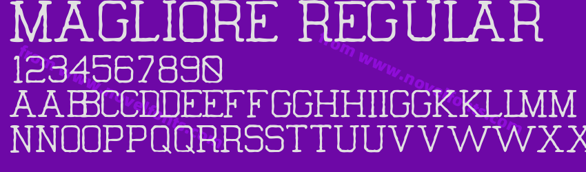 Magliore RegularPreview Magliore RegularPreview
