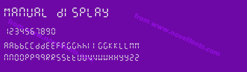 Manual DisplayPreview Manual DisplayPreview