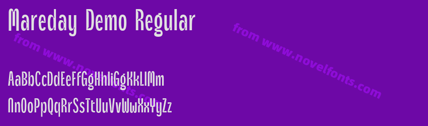 Mareday Demo RegularPreview Mareday Demo RegularPreview
