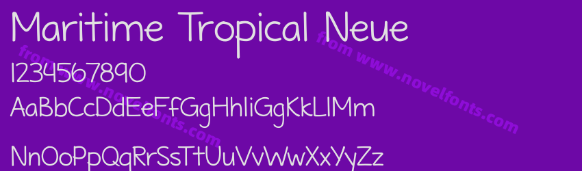 Maritime Tropical NeuePreview Maritime Tropical NeuePreview