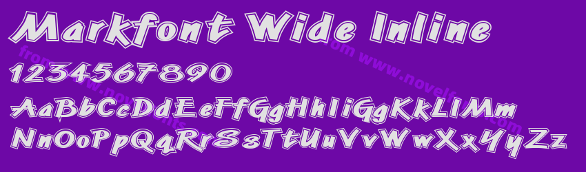 Markfont Wide InlinePreview Markfont Wide InlinePreview