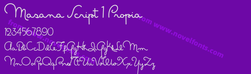 Masana Script 1 PropiaPreview Masana Script 1 PropiaPreview