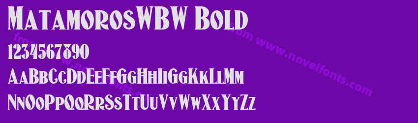 MatamorosWBW BoldPreview MatamorosWBW BoldPreview