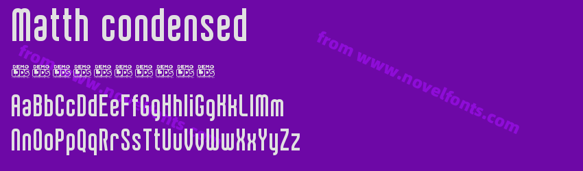 Matth condensedPreview Matth condensedPreview