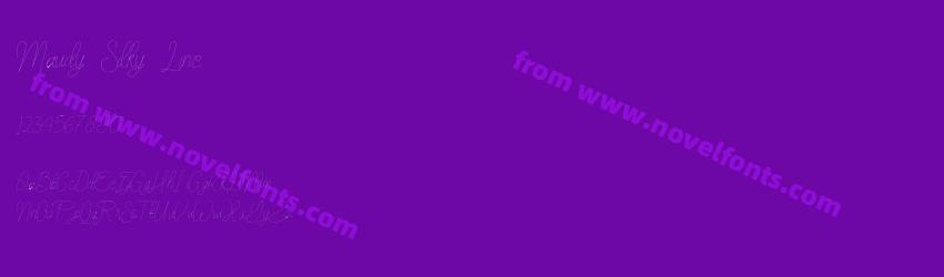 Maudy Silky LinePreview Maudy Silky LinePreview