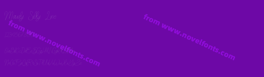 Maudy Silky LinePreview Maudy Silky LinePreview