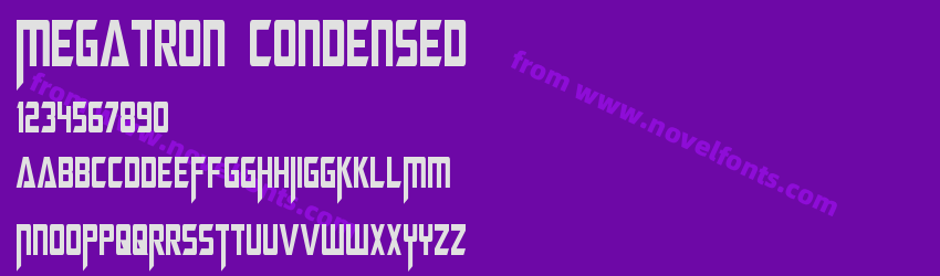 Megatron CondensedPreview Megatron CondensedPreview