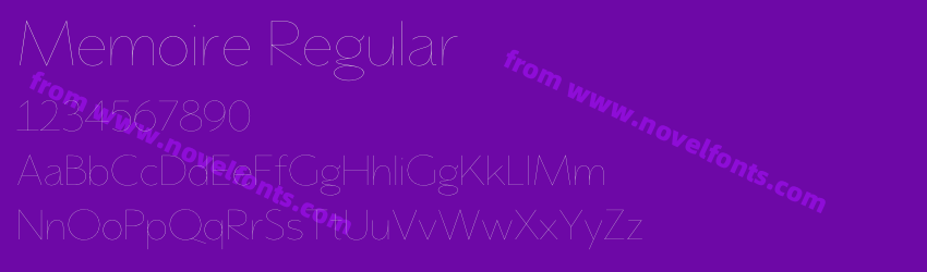 Memoire RegularPreview Memoire RegularPreview