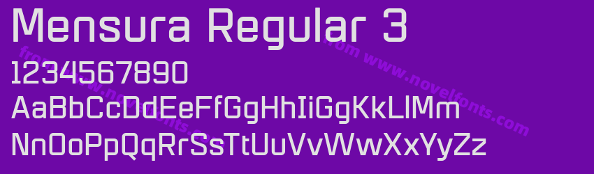 Mensura Regular 3Preview Mensura Regular 3Preview