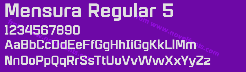Mensura Regular 5Preview Mensura Regular 5Preview