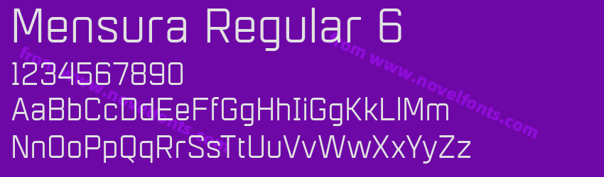 Mensura Regular 6Preview Mensura Regular 6Preview