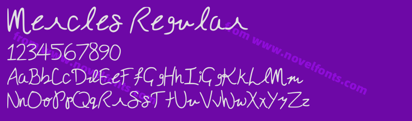 Mercles RegularPreview Mercles RegularPreview