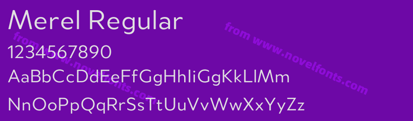 Merel RegularPreview Merel RegularPreview