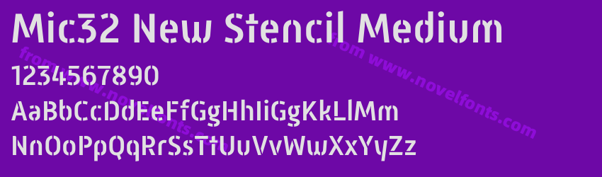 Mic32 New Stencil MediumPreview Mic32 New Stencil MediumPreview