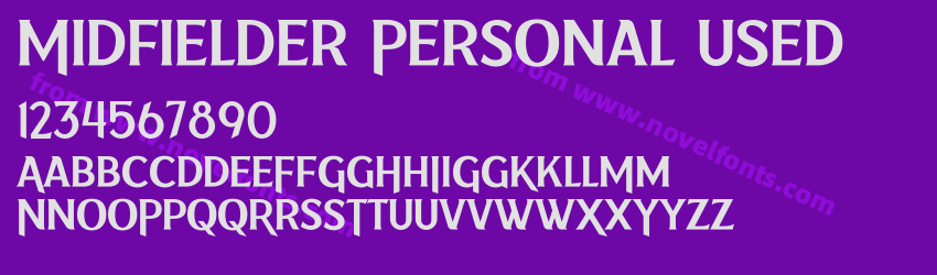 Midfielder Personal UsedPreview Midfielder Personal UsedPreview