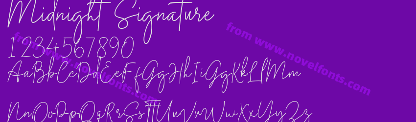 Midnight SignaturePreview