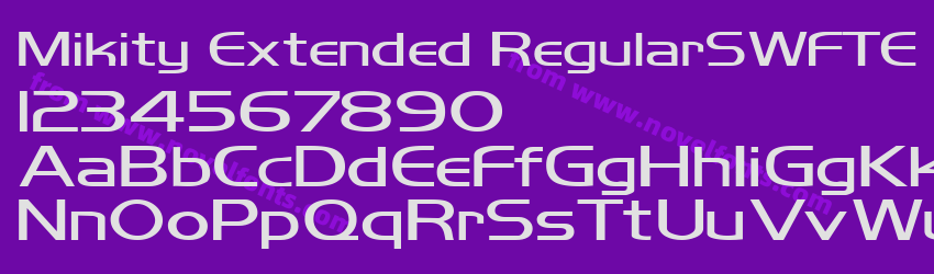 Mikity Extended RegularSWFTEPreview Mikity Extended RegularSWFTEPreview