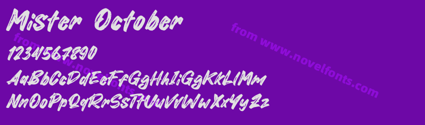 Mister OctoberPreview Mister OctoberPreview