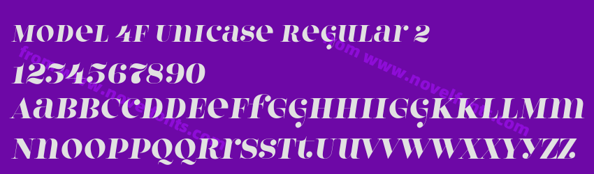 Model 4F Unicase Regular 2Preview Model 4F Unicase Regular 2Preview