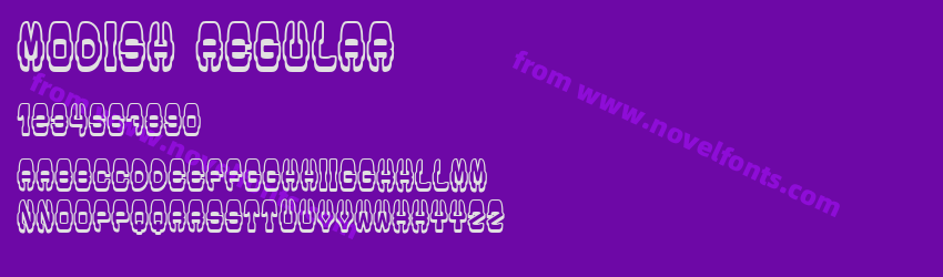 Modish RegularPreview Modish RegularPreview