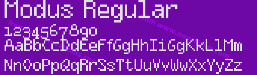 Modus RegularPreview Modus RegularPreview