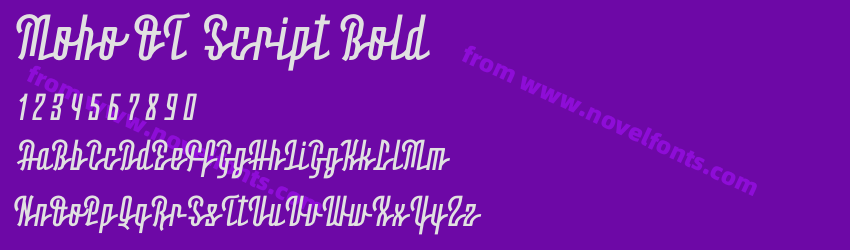 Moho OT Script BoldPreview Moho OT Script BoldPreview