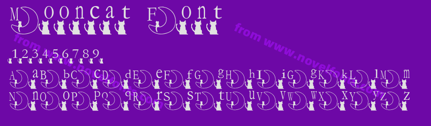 Mooncat FontPreview