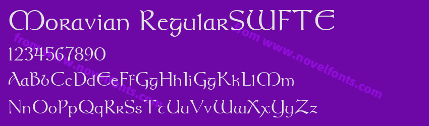 Moravian RegularSWFTEPreview Moravian RegularSWFTEPreview