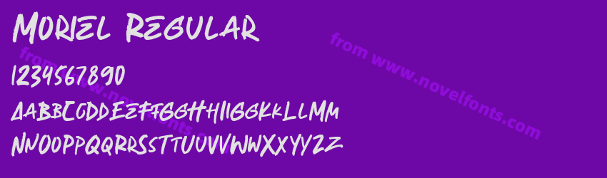 Moriel RegularPreview Moriel RegularPreview