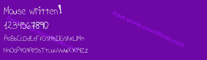 Mouse Written!Preview Mouse Written!Preview
