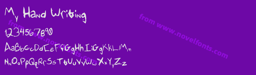 My Hand WritingPreview My Hand WritingPreview