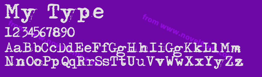 My TypePreview My TypePreview