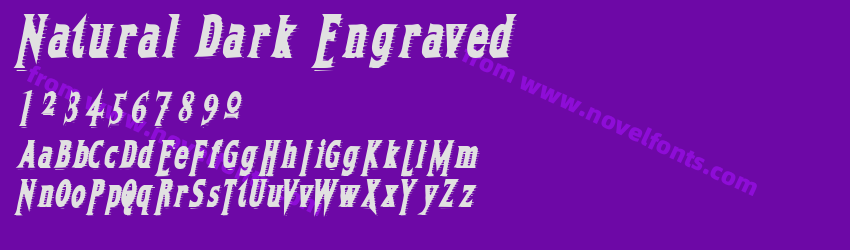 Natural Dark EngravedPreview Natural Dark EngravedPreview