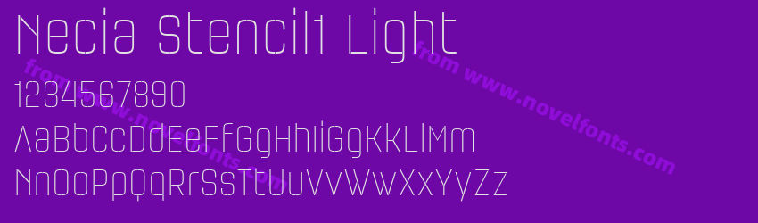 Necia Stencil1 LightPreview Necia Stencil1 LightPreview