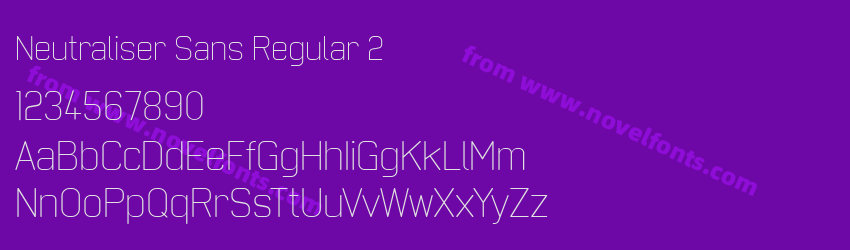 Neutraliser Sans Regular 2Preview Neutraliser Sans Regular 2Preview